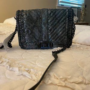 NWT Rebecca Minkoff Chevron Quilted Small Crossbody - Multicolored - RARE!